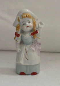 Vintage Porcelain Dutch Girl Figurine Japan - Picture 1 of 5