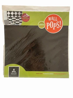 Настенные палочки! 5 самоклеящихся съемных наклеек blox «black jack» - Изображение 1 из 4