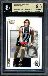 BGS 9.5 - 2005 Collingwood Magpies AFL Select Rookie Graded Card - Dane Swan - Picture 1 of 3