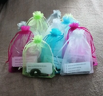 Pocket Rock Hugs Hand Painted - Image 1 of 4