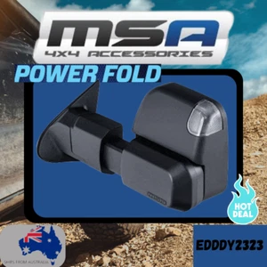 MSA 4X4 POWERFOLD TOWING MIRRORS FOR PRADO 150 SERIES 2009-CURRENT - POWERFOLD - Picture 1 of 16