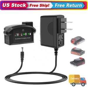 LCS1620 Lithium Battery Charger For Black and Decker 20V Battery LBXR20 LB2X2020 - Picture 1 of 8