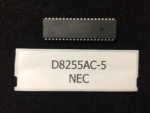 D8255AC-5 NEC UPD8255AC5 IC PERIPHERAL INTERFACE 40PIN PDIP 1 UNIT - Picture 1 of 1