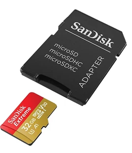 Nuevo en caja tarjeta microSD SANDISK EXTREME 32 GB $11 tarjeta de memoria - Imagen 1 de 3