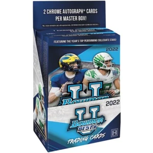 2022 Bowman's Best University Football Factory Sealed Hobby 8 Box Case - Picture 1 of 1