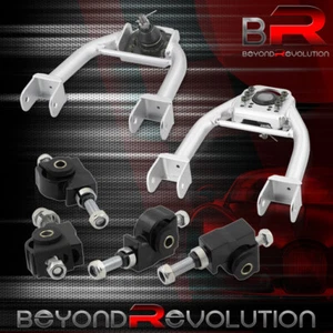 For 1994-2001 Integra DC JDM Front Upper Adjustable Control Arm Camber Kit SL/BK - Picture 1 of 4