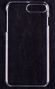 Slim Transparent Clear Case For iPhone SE2 - Hard Plastic - Picture 1 of 5