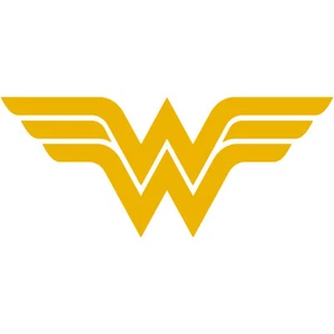 Wonder Woman WW Logo 2" Decal Sticker Car Window Laptop Diana Prince V1 (2x) - Picture 1 of 26
