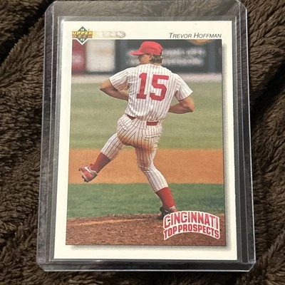 1992 年 Upper Deck 小联盟 #105 Trevor Hoffman Top Prospects 近乎完好 + 免运费 — 第 1/4 张图片