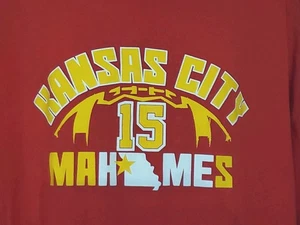 Camiseta roja Mahomes #15 KC Chiefs. talla 3XL - Imagen 1 de 5