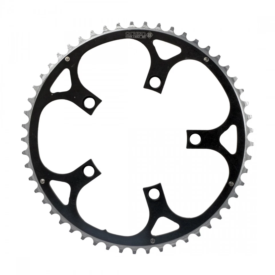 Origin8 53T 110mm BCD Chainring - CNC Machined Alloy, 8/9/10-Speed Compatibility - Image 1 of 1