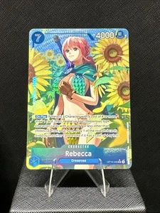 One Piece TCG Royal Blood OP-10 - Rebecca SR Alt Art Parallel OP10-058 - Picture 1 of 2