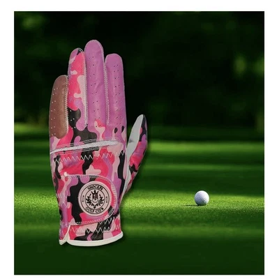 Shocker Camo Golf Glove Men's - Premium CABRETTA100% Leather Durable Grip Small - Image 1 of 3