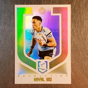 2024 NRL Revolution Gold Parallel Card GS031 Kayal Iro Sharks - Bild 1 von 2