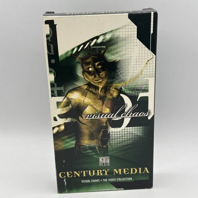 Visual Chaos The Video Collection VHS Century Media 2002 Music VFX RARE HTF - Image 1 of 4