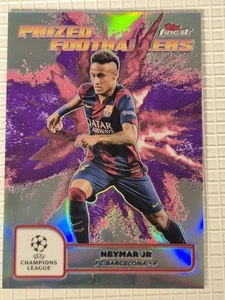 Neymar 2025 Topps Finest UCC Preciado Futbolista Fusión Púrpura - Imagen 1 de 2