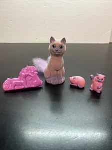 My Little Pony My Little Kitty Li'l Litters Dreamy Siamese Cat Set W Brush W17 - Picture 1 of 6