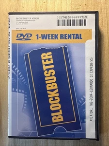 Blockbuster Rental Case + DVD 2004 The Aviator Leonardo Di Caprio Vintage Item - Bild 1 von 5