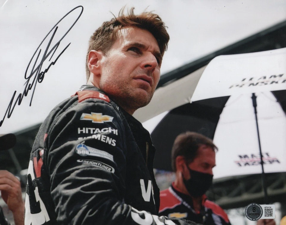 FOTO 8x10 autografiada firmada por Will Power campeón de la Indy 500 certificado de autenticidad Beckett Bas ¡Lo último! Foto 1 de 1