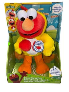 Neu mit Etikett Elmo Hühnertanz Plüschtier - Bild 1 von 2