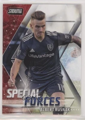 2018 Topps Stadium Club MLS Special Forces Albert Rusnak #SF-4 Rookie RC - Image 1 of 2