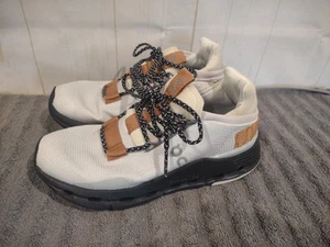 On Cloudnova Cloud Nova White Pecan Black Running Walking Shoes Womens Size W4.5 - Picture 1 of 14