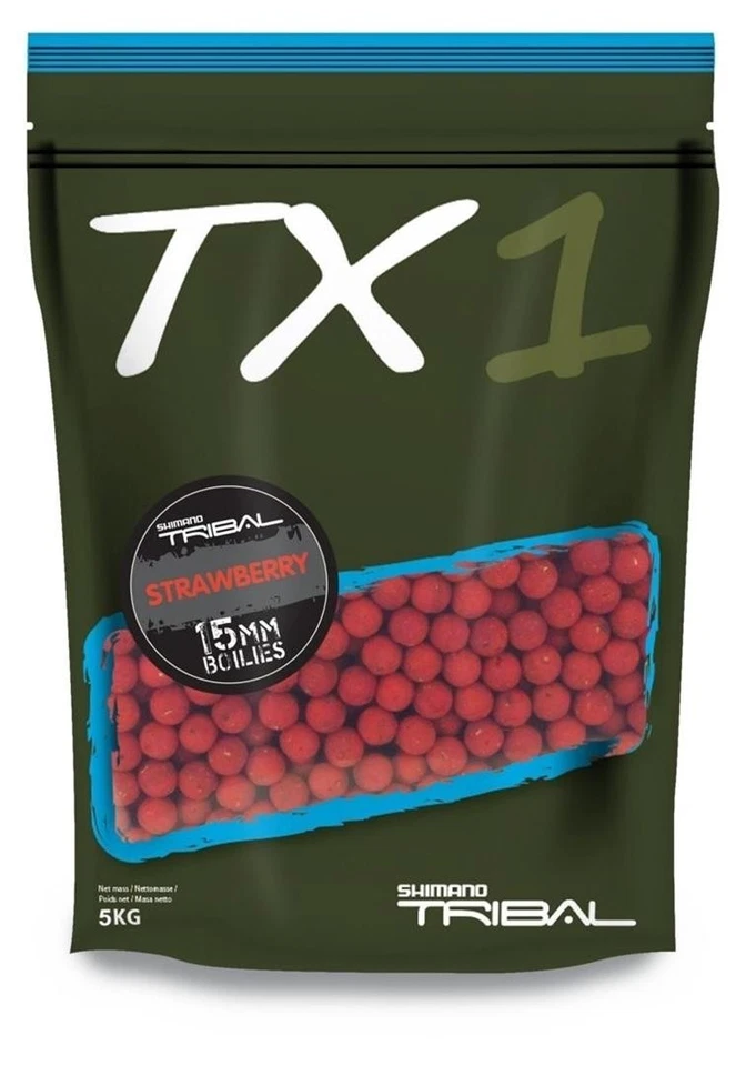 Shimano Tx1 Boilies - Strawberry 20mm 5kg
