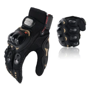 Tactical Motorcycle Full Finger Gloves Motocross Biker Racing Protective Gear - Picture 1 of 14