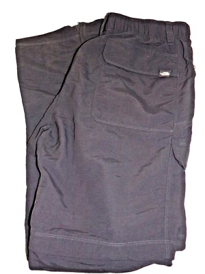 Pantalones convertibles de nailon gris medio para senderismo The North Face para hombre con cremallera patas Foto 1 de 4