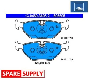 BRAKE PAD SET, DISC BRAKE FOR BMW MG ROVER ATE 13.0460-3605.2 - Picture 1 of 8