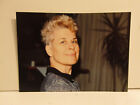 1980S VINTAGE FOUND PHOTOGRAPH COLOR ART OLD PHOTO BLONDE WOMAN SHORT HAIR PIC