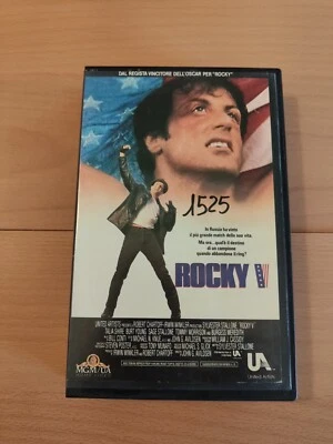 ROCKY V - VHS MGM/UA EX NOLEGGIO * RARA * - Immagine 1 di 4