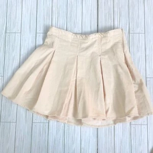 NWT NEW So Goods for Life Junior Pleated English Cream Corduroy Mini Skirt - Picture 1 of 16