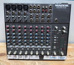 MACKIE 1202-VLZ MICRO SERIES 12 CHANNEL MIC / LINE MIXER - Picture 1 of 8