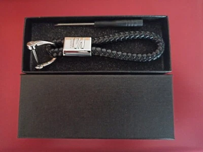 SEAT Luxury leather keyring keychain fob Gift box UK - Image 1 of 4