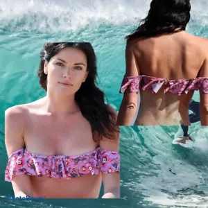 Tori Praver XS Tulum Bikini Top, Cactus Flower - Picture 1 of 6