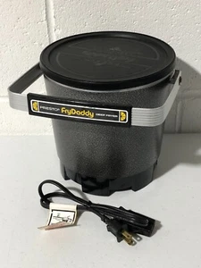 Presto Vintage Fry Daddy Electric Portable Deep Fryer Model 05424 BH n/Spatula - Picture 1 of 10