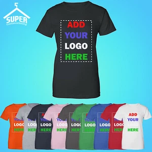 Add Your Text Custom LADY TSHIRT Create Your Tee Shirt Personalize Your Dreams - Picture 1 of 12