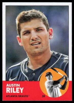 2022 Topps Archives 40 Austin Riley Atlanta Braves - Image 1 of 2