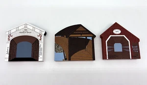 LOT (3) The Cat's Meow: Covered Bridges: Creamery Humpback Kennedy Bros. '95-'97 - Picture 1 of 8