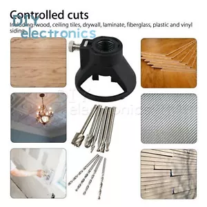 For Dremel Rotary Multi Tool Cutting Guide HSS Router Bits Set Attachment US - Picture 1 of 31