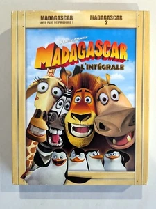 Pack Madagascar 1 & 2 ( L'intégrale ) Blu-Ray - Occasion très bon état - Imagen 1 de 4