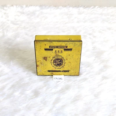 Vintage Ardath Tobacco State Express 555 Cigarette Litho Tin Box England CG394 - Image 1 of 4