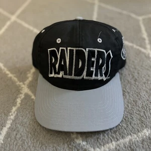 Gorra de colección Oakland Los Angeles Las Vegas Raiders graffiti Eastport Snapback - Imagen 1 de 7