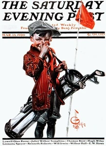 Saturday Evening Post 1920 Cover Reproduktion Giclee Druck - Bild 1 von 1