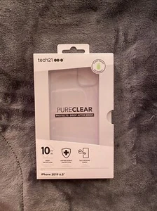 Genuine Tech21 Pure Clear Case For iPhone 11 Pro Max - New, Never Used - Picture 1 of 4