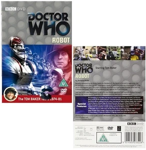 DR WHO 075 (1974) - ROBOT - Doctor Tom Baker with Sarah Jane NEW R2 DVD - Picture 1 of 1