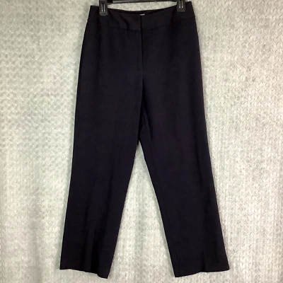 Pantalones Investments Talla 6S Gris Pantalones Pierna Recta Carrera Trabajo con Cremallera Foto 1 de 4