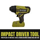 Ryobi PCL235 1/4 Inch One+ 18 Volt Lithium Ion Impact Driver (Tool Only) 001