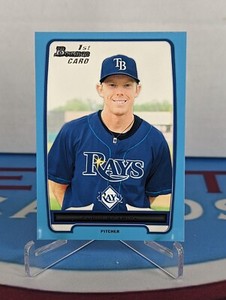 2012 Bowman Prospects  Chris Rearick 498/500 Blue #BP57